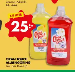 ÖoB CLEAN TOUCH ALLRENGÖRING erbjuda