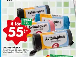 ÖoB AVFALLSPÅSAR erbjuda