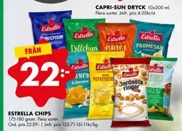 ÖoB ESTRELLA CHIPS erbjuda