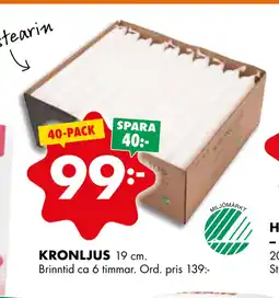 ÖoB KRONLJUS erbjuda