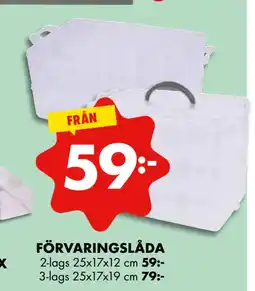 ÖoB FÖRVARINGSLÅDA erbjuda