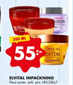 ÖoB ELVITAL INPACKNING erbjuda