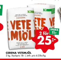 ÖoB CERENA VETEMJÖL erbjuda