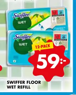 ÖoB SWIFFER FLOOR WET REFILL erbjuda