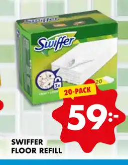 ÖoB SWIFFER FLOOR REFILL erbjuda