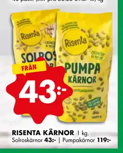 ÖoB RISENTA KÄRNOR erbjuda