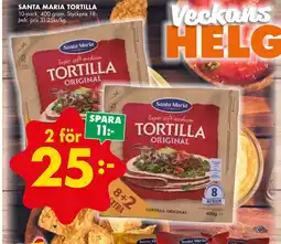 ÖoB SANTA MARIA TORTILLA erbjuda