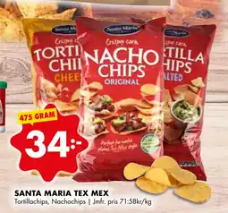 ÖoB SANTA MARIA TEX MEX erbjuda