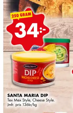 ÖoB SANTA MARIA DIP erbjuda