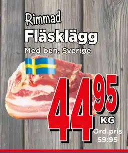Supergrossen Fläsklägg erbjuda