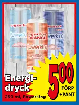 Supergrossen Energidryck erbjuda