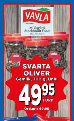 Supergrossen SVARTA OLIVER erbjuda