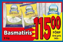 Supergrossen Basmatiris erbjuda