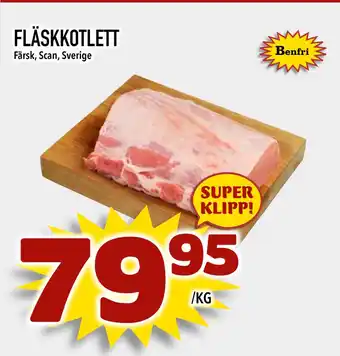 Nya Pulsen FLÄSKKOTLETT erbjuda