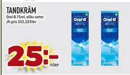 Supergrossen TANDKRÄM erbjuda