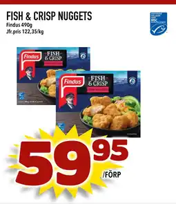 Nya Pulsen FISH & CRISP NUGGETS erbjuda
