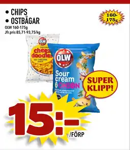 Nya Pulsen CHIPS • OSTBÅGAR erbjuda