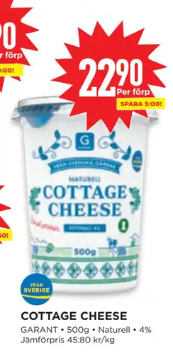 Willys COTTAGE CHEESE erbjuda