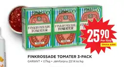 Willys FINKROSSADE TOMATER 3-PACK erbjuda