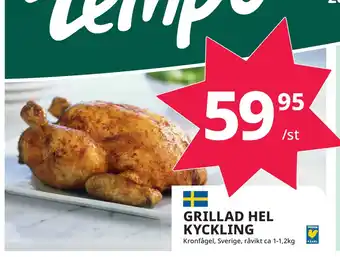 Tempo GRILLAD HEL KYCKLING erbjuda