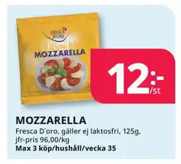 Tempo MOZZARELLA erbjuda