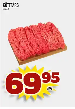 Prisma Mat KÖTTFÄRS erbjuda