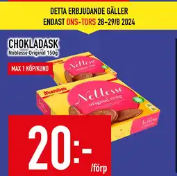 Matdax CHOKLADASK erbjuda