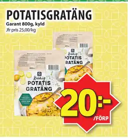 Matvärlden Tensta POTATISGRATÄNG erbjuda