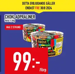 CHOKLADPRALINER
