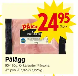 Matöppet Pålägg erbjuda