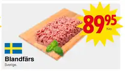 Matöppet Blandfärs erbjuda