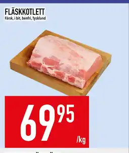 Matdax FLÄSKKOTLETT erbjuda