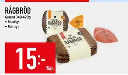 Matdax RÅGBRÖD erbjuda