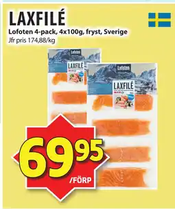 Matvärlden Tensta LAXFILÉ erbjuda