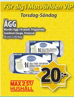 Matvärlden Tensta ÄGG erbjuda