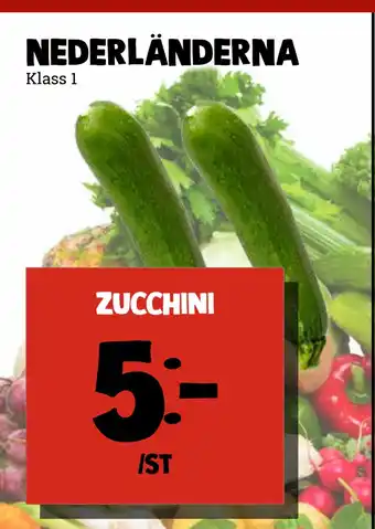 MatArket zucchini erbjuda