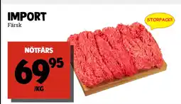 MatArket nötfärs erbjuda