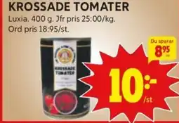 Krossade tomater