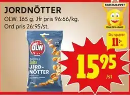 Jordnötter