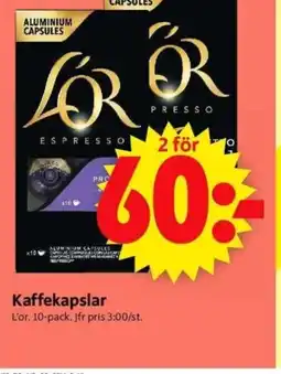 ICA Supermarket Kaffekapslar erbjuda