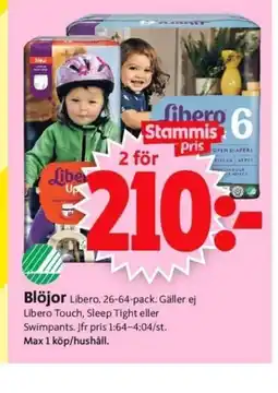 ICA Supermarket Blöjor Libero erbjuda