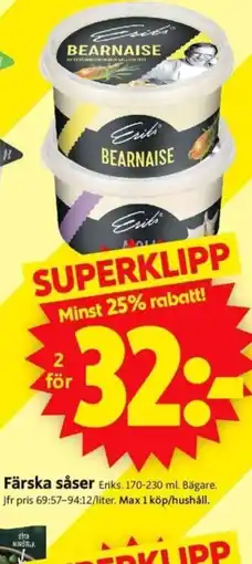 ICA Supermarket Färska såser erbjuda
