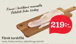 Hemköp Färsk torskfilé erbjuda