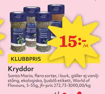 Hemköp Kryddor erbjuda