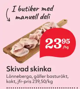 Hemköp Skivad skinka erbjuda