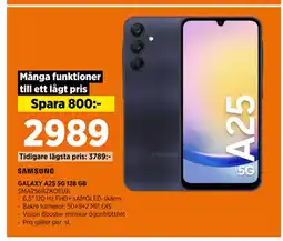 Power GALAXY A25 5G 128 GB erbjuda