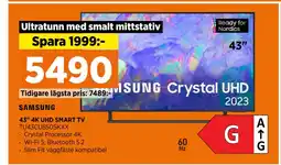 Power 43 4K UHD SMART TV erbjuda