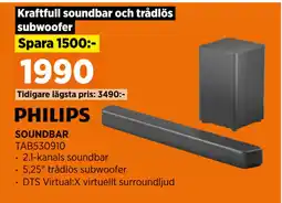 Power SOUNDBAR erbjuda