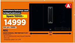 Power INDUKTIONSHÄLL MED INBYGGD FLÄKT erbjuda