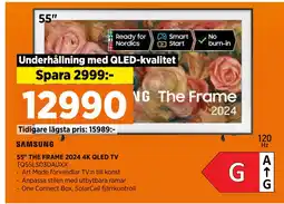 Power 55 THE FRAME 2024 4K QLED TV erbjuda
